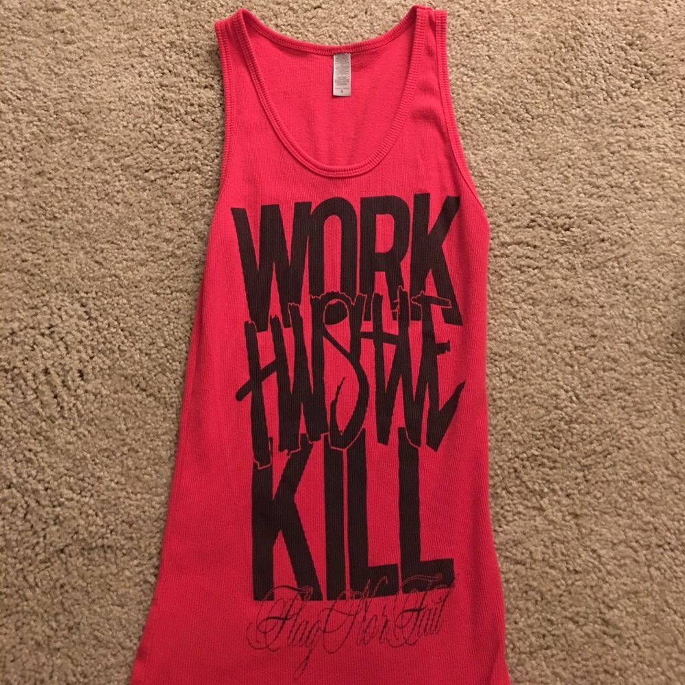 Flag Nor Fail Red Graphic Tank Top